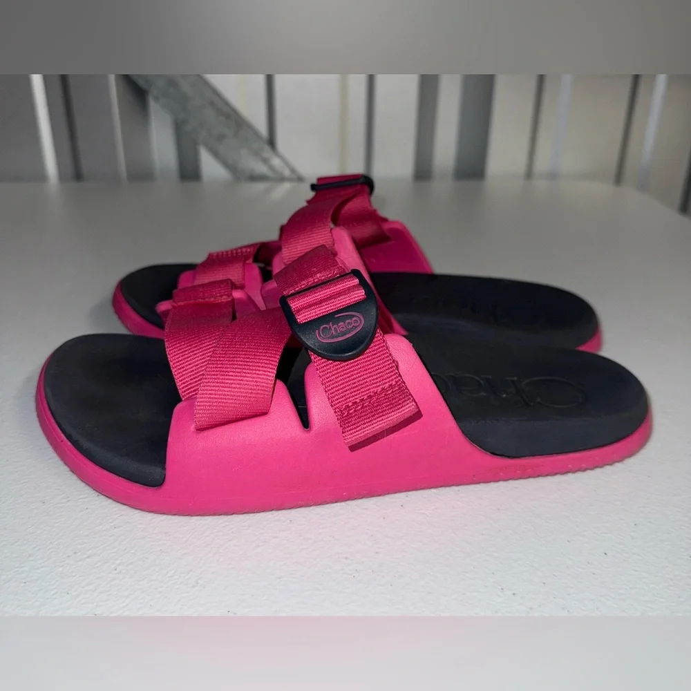 Chaco Chillos Slide Sandals Size 7 - Picture 3 of 8